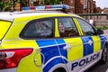 Police Patrol Squad Car Parked With No People