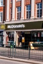 McDonalds Fast Food High Street Retail Chain Shop Front