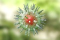 Epstein-Barr virus EBV Royalty Free Stock Photo