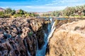 Epupa falls on the border of Namibia and Angola