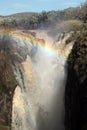 Epupa Waterfall with Rainbow