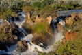 Epupa waterfalls Royalty Free Stock Photo