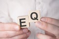 eq concept. Acronym of questions and answers or job of tester or quality engineer