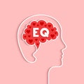 EQ, emotional intelligence and quotient concept