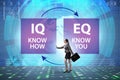 EQ and IQ skill concepts