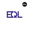 EQL Logo Letter Monogram Design Royalty Free Stock Photo