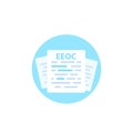 Equal Employment Opportunity Commission, EEOC document vector icon
