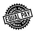 Equal Pay rubber stamp Royalty Free Stock Photo