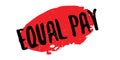 Equal Pay rubber stamp Royalty Free Stock Photo