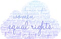 Equal Rights Word Cloud