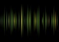 Equaliser green background