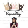 Equality Fairness Fundamental Rights Racist Discrimination Concept Royalty Free Stock Photo