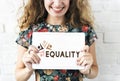 Equality Fairness Fundamental Rights Racist Discrimination Concept Royalty Free Stock Photo