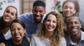 Equality is our best quality. Portrait of a group of young businesspeople working together modern office. Royalty Free Stock Photo