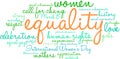 Equality Word Cloud