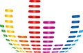 Equalizer, Color Logo, Music and Sound Logo, Multimedia Background and Logo, Equalizer Logo