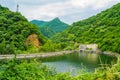 Daily equalizer of hydroelectric power station Rhodope mountain Bulgaria