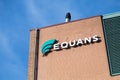 Equans logo sign at the office