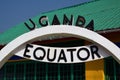Equator, Kayabwe, Uganda Royalty Free Stock Photo