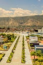 Equator Line Aerial View In South America Royalty Free Stock Photo