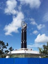 Equator monument Royalty Free Stock Photo