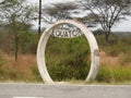 Equator Uganda Royalty Free Stock Photo