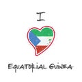 Equatorial Guinean flag patriotic t-shirt design.