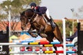 Equestrian Horse Girl Jump Competition