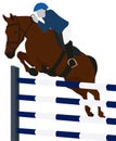 Equestrian Jumping Sport