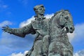 Equestrian Monument Empress Catherine Petrovna. Baltiysk City, f