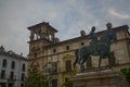 Equestrian Monument of Ferdinando I in Antequera, Spain