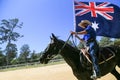 Equestrian performance in paradise country aussie farm,gold coast,australia