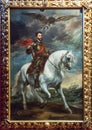 Equestrian Portrait of Emperor Charles V by Antoon Van Dyck