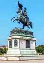 Equestrian statue Archduke Charles in Vienna, Austria