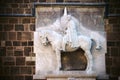 Equestrian statue Church of our Lady Bremen