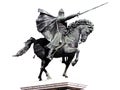 Equestrian Statue with Clipping Path