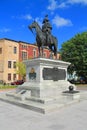 Equestrian statue of the commander Mikhail Bogdanovich Barclay of de Tolly