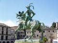 Equestrian statue of Francisco Pizarro in Trujillo