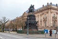 Equestrian Statue Frederick the Great in Berlin Germany