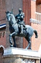 Equestrian statue Gattamelata Donatello, Padua, Italy