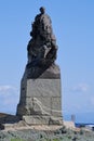 Equestrian Statue of Giuseppe Garibaldi, Savona, Liguria, Italy Royalty Free Stock Photo