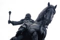Equestrian statue of Jan Zizka. Prague, Czech Republic