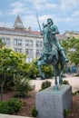 Equestrian statue of Joan of Arc Royalty Free Stock Photo