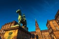 Equestrian statue of King Christian the 9th Copenhagen Denmark