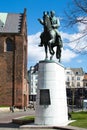 Equestrian Statue - King Christian X, Denmark Royalty Free Stock Photo