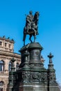 Equestrian statue of King John in Dresden, Germany