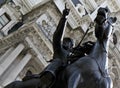 Equestrian statue Major General John Fulton Reynolds at Philadelphia City Hall