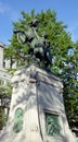 Equestrian statue Royalty Free Stock Photo