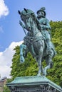 Equestrian statue at the Noordeinde of William van Orange, The Hague, Netherlands Royalty Free Stock Photo