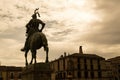 Equestrian statue of Pizarro in Trujillo (Spain